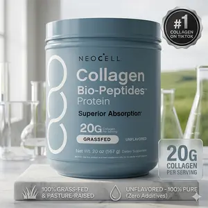 NeoCell Collagen Peptides Powder 20oz - Grassfed Protein Supplement - Advanced with 18 Essential Amino Acids