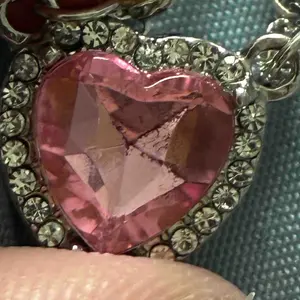 Romantic Sword Pierced Heart Necklace - Gold Chain Trendy Jewelry with Red Crystal Pendant, Perfect Valentine's Day Gift for Best Friend or Lover