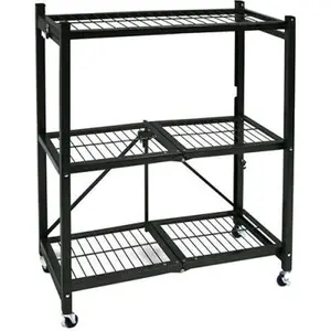 Origami Small Heavy Duty Powder-Coated Steel Rack - 100% Pre-Assembled