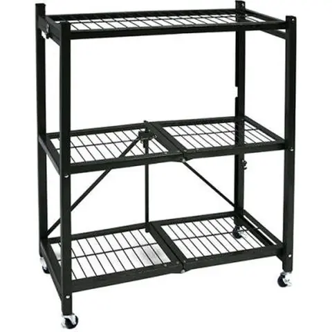 Origami Small Heavy Duty Powder-Coated Steel Rack - 100% Pre-Assembled