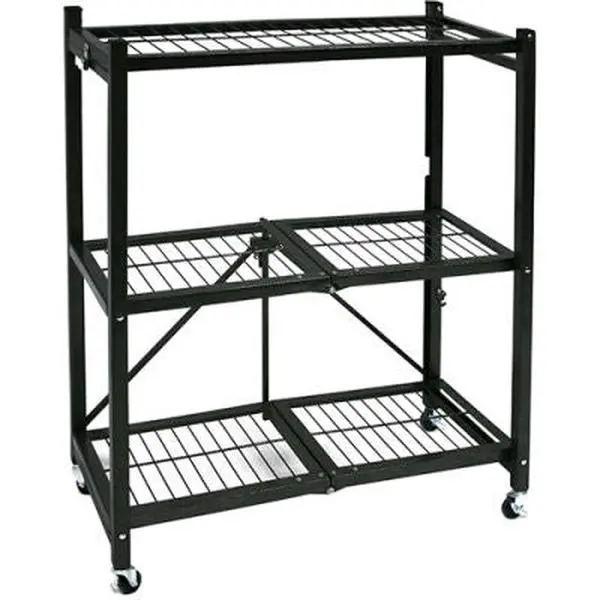 Origami Small Heavy Duty Powder-Coated Steel Rack - 100% Pre-Assembled