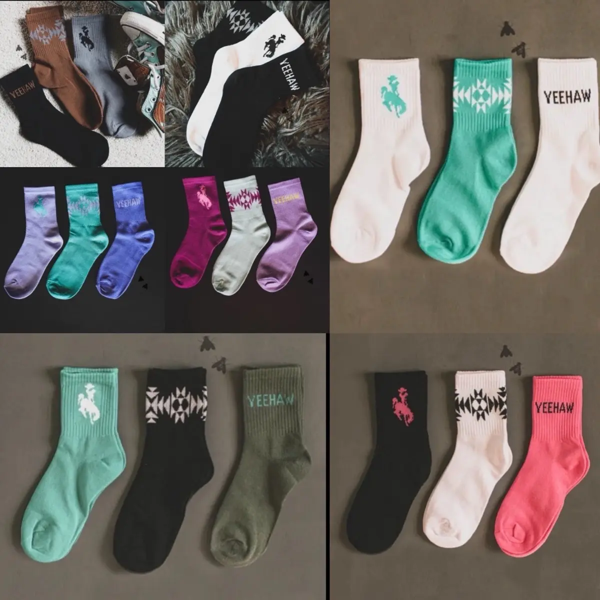 Sock Em Silly Western Socks Sock Em Silly Western Socks