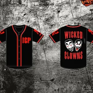 ICP Wicked Clowns Baseball Jersey