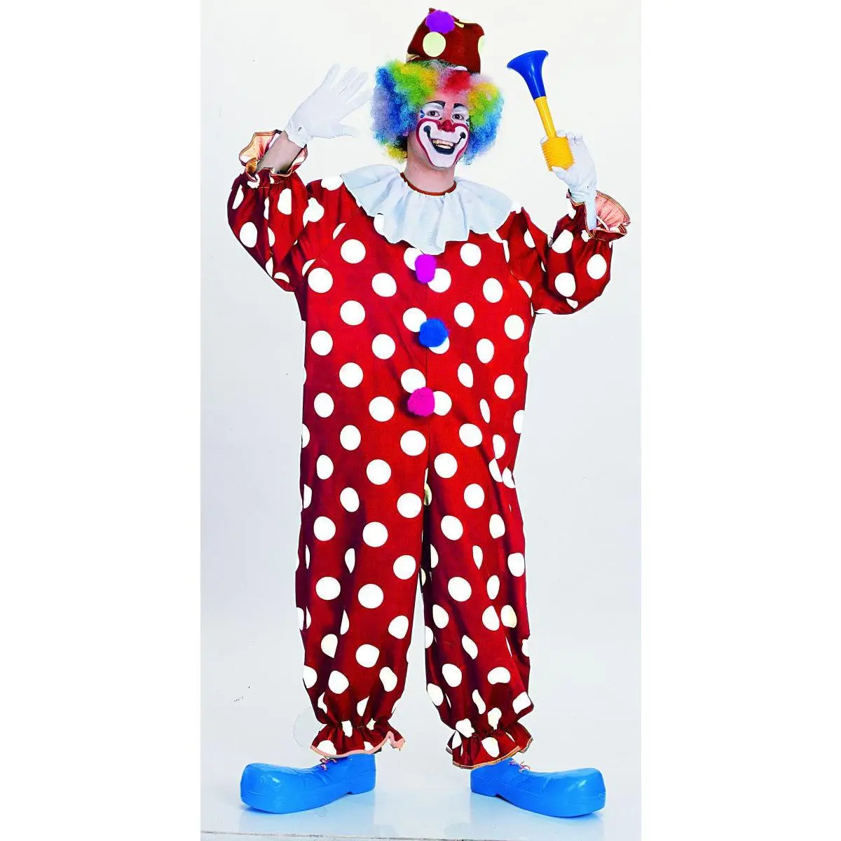 Adults Dotted Clown Costume