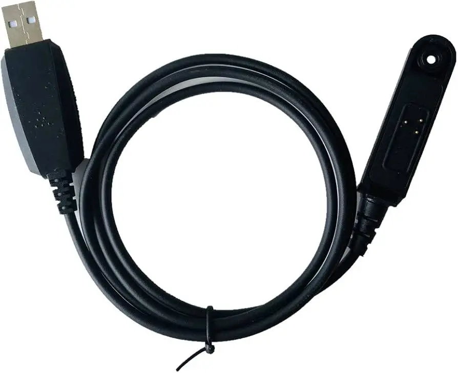 UV-9R Pro Program Cable, Durable Programming Accessory for 2-Way Radio Electronics Communication Devices