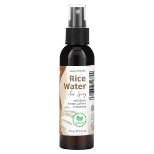 Seven Minerals Rice Water Hair Spray, 4 fl oz (120 ml)