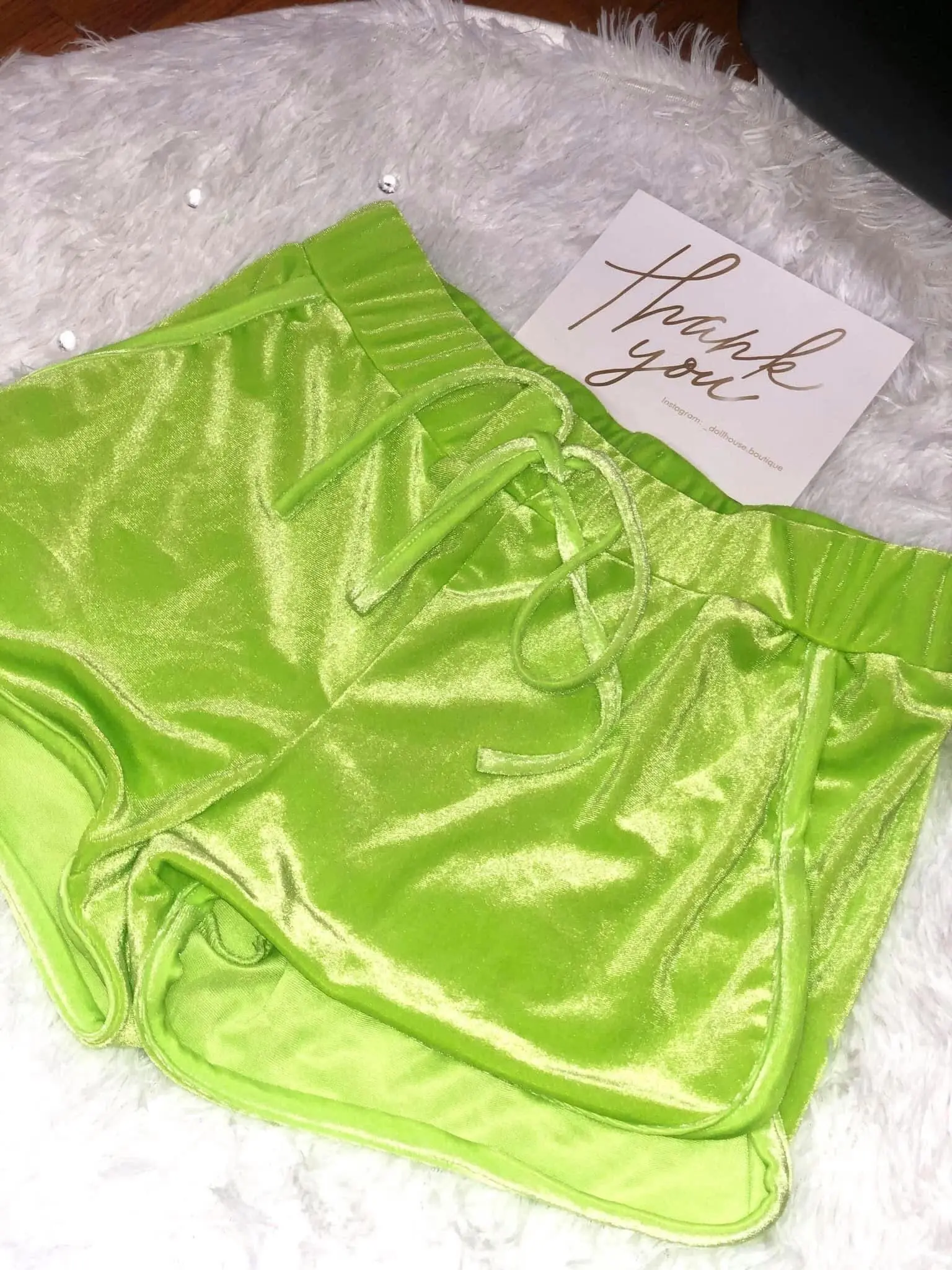 Velvet Shorts