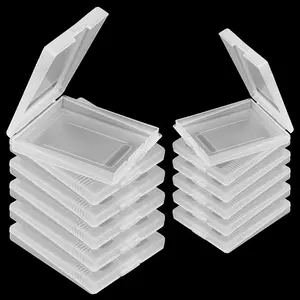 10-Pack Transparent Abs Material for Gbc Game Cartridge Cases for Nintendo Game Boy Color, Durable Storage for Gbc Games