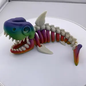 Articulating Megladon Shark Figurine Decoration Ornaments