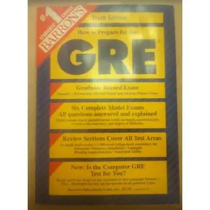 USED-How to Prepare for the Graduate Record Examination: GRE General Test (Barron's How to Prepare for the GRE) by Samuel C. Brownstein (Paperback)