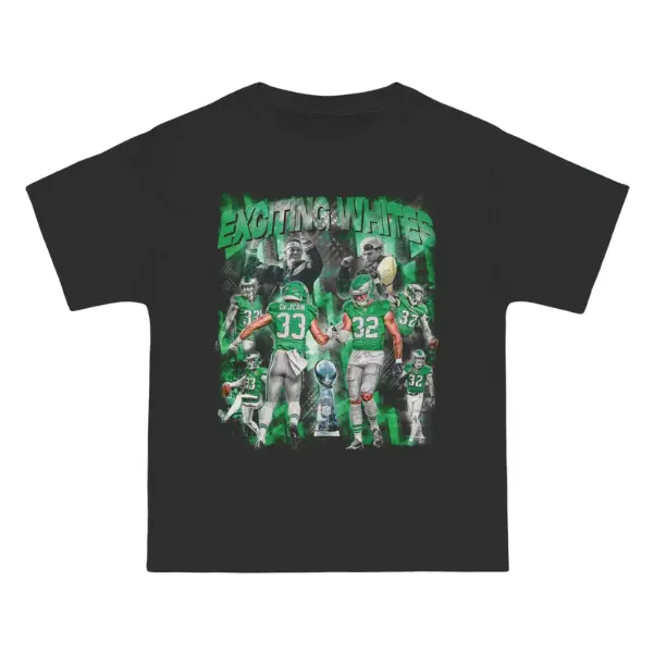 Unisex White Graphic T-Shirt, Trendy Casual Tee for Men and Women – Comfortable Fit, Sizes S to 5XL