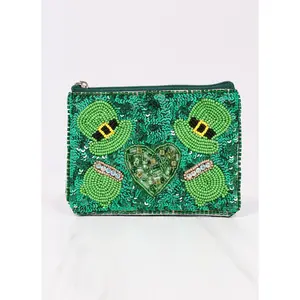 Saint Patrick's Day Pouch Green