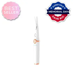 RIKI LOVES RIKI Eyelash Curler with 3 Adjustable Temperature Settings for Precise Curling & Makeup Rechargeable USB Cable Ergonomic Design Viral Finds Fall Sale