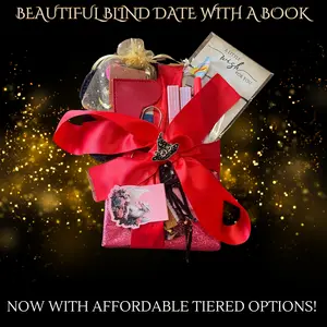 Blind Date with a Book with Pens, Highlighters and more - Blind Date with a Book - Book Boxes - Gift Set for Her - Fun Book Gift