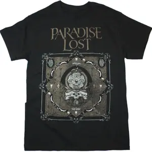 PARADISE LOST OBSIDIAN New Black T-Shirt Unisex Cotton Fabric Tee Full Size