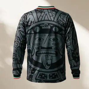 1998 Home BLACK Nostalgia Soccer Jersey Quick Dry