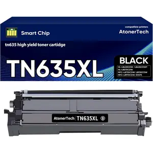 Brother High Yield Black Toner Cartridge with Chip Compatible