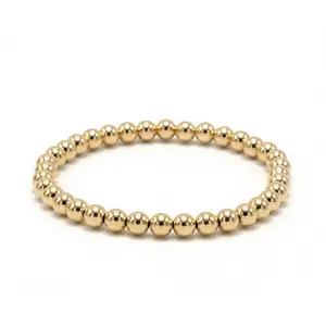 5mm Waterproof 14k Gold Filled Karma Bracelet