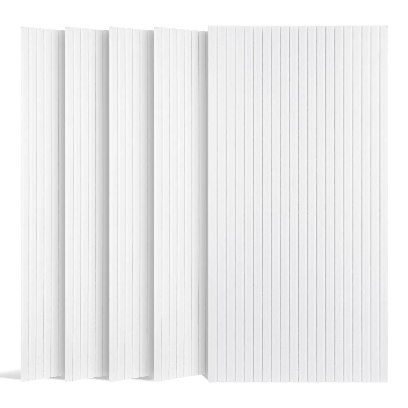 SODOCT 12 Pack Large Acoustic Panels, 47.2" X 23.6" X 0.4" Sound Proof Panels for Walls, High Density Sound Absorbing Panels for Home Studio & Office, White