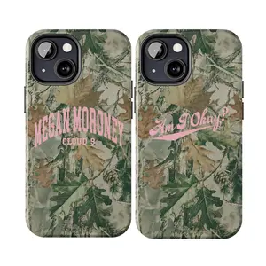 Vintage Megan Moroney Am I Okay Tree Phone Case, Cloud 9 Camo Aesthetic For iPhone 17 16 15 14 13 12 11 X 8, Country Music, Gifts