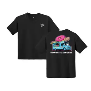 Youth and Adult Dingers and Donuts youth t-shirt , Boys baseball gifts, baseball t-shirts, custom sports clothing, baseball team gifts, Drippy baseball