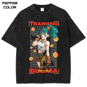 Bulma Training GYM Graphic Tees, DBZ Shirt, Vintage Anime Shirt, Manga shirt, Unisex Streetwear Tee, Menswear Womenswear Tops,Trending, All Size, Gift for Anime Lovers