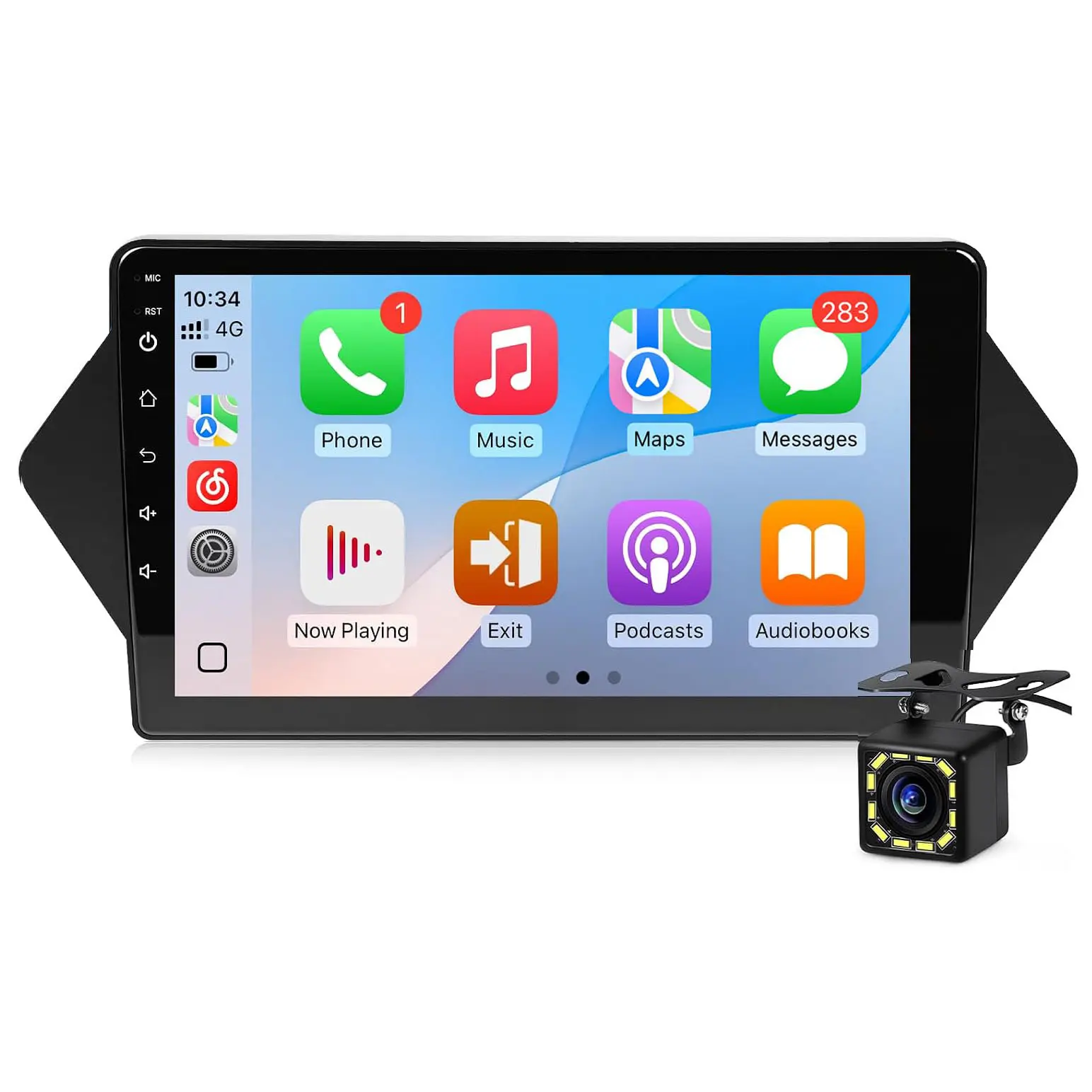 Fast Boot Linux Car Stereo for Honda Acura MDX 2007-2013 | 9inch IPS Screen for Acura Radio with Carplay Android Auto Mirrorlink Bluetooth FM EQ MIC SWC Backup Camera