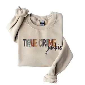 True Crime Sweatshirt - Criminal True Crime Junkie Sweatshirt - Criminal TV Show Gift