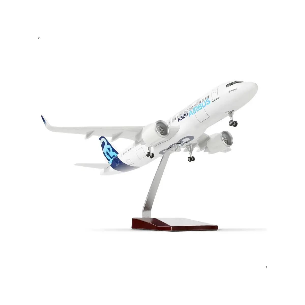 Model Airbus A320 neo Prototype 1:100 with stand Model Airbus A320 neo Prototype 1:100 with stand