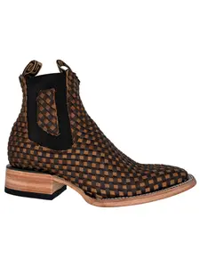 Botin De Petatillo Color Cafe