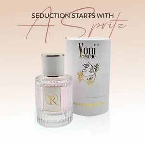 Sweet Seduction Eu De Parfum - Clear Bottle with Gold Cap, Elegant Design, Ideal for Self-Perfection