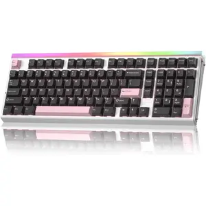 AULA Hero 99 Wired Gaming Keyboard, Hall Effect Keyboard with Rapid Trigger Mode, Hot Swappable   Keyboard with Number Pad, Web Driver,RGB Backlit Mechanical Keyboard for Office PC Gamer