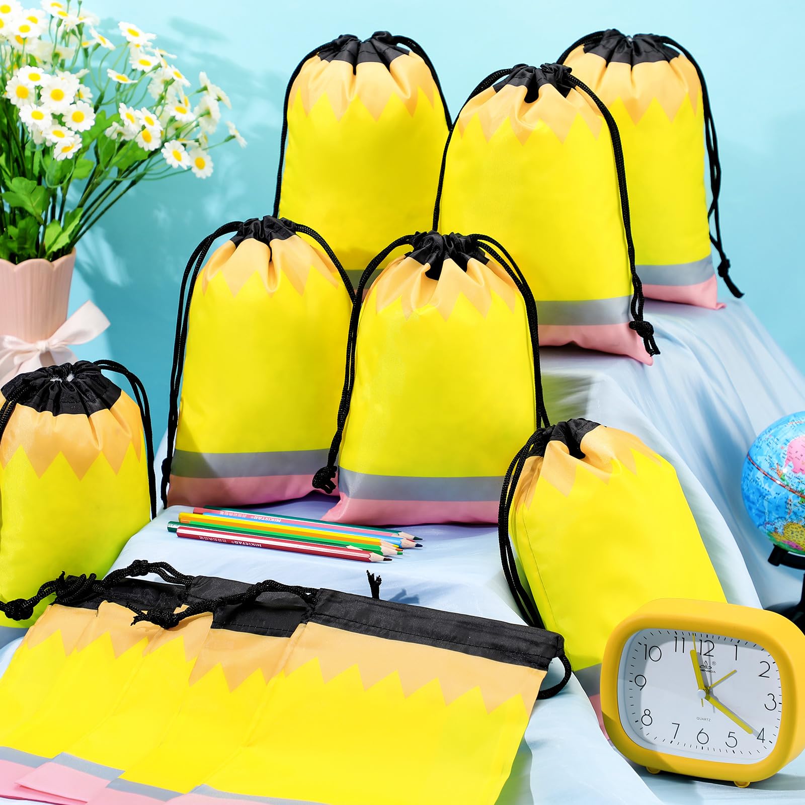 24 Pcs Graduation Gift Bag 10 x 7 Inch Crayon Drawstring Backpack Teacher Appreciation Week Favor Bulk Preschool Graduation Goodie Bag for Kindergarten Teacher Student,Birthday Supply Back to School Party Decoration,Classroom Gift Exchange 24 Pcs Graduation Gift Bag 10 x 7 Inch Crayon Drawstring Backpack Teacher Appreciation Week Favor Bulk Preschool Graduation Goodie Bag for Kindergarten Teacher Student,Birthday Supply Back to School Party Decoration,Classroom Gift Exchange