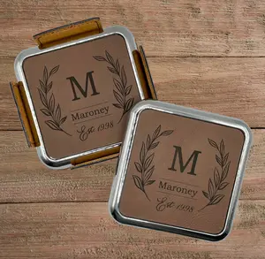 Personalized Monogram Coaster set