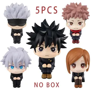 7-9cm Anime Jujutsu Kaisen Figure Itadori Yuji Gojo Satori Fushiguro Megumi Kugisaki Kawaii Toy Car Decoration PVC Model Gift
