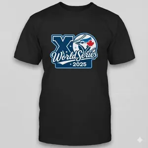 Toronto Blue Jays XO 2025 World Series T-Shirt, Baseball Fan Gift