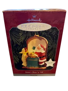 Hallmark Santa's Show n Tell 1998 Magic Keepsake Ornament