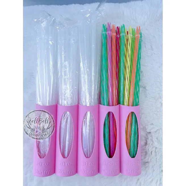 Straw Holder/Organizer - Easy way to keep all of your straws organized Straw Holder/Organizer - Easy way to keep all of your straws organized
