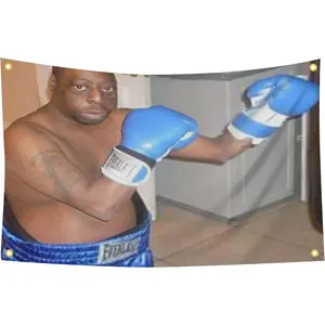 $7 Boxing Green Lester Beetlejuice Flag 3x5 Feet Banner Funny Flags for Room With Bass Groments for College Dorm Room Decor