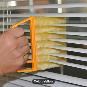 Microfiber Cleaning Tool for Vents - Cloth Brush for Auto Air Conditioning And Car Electric Fans, Washable Duster