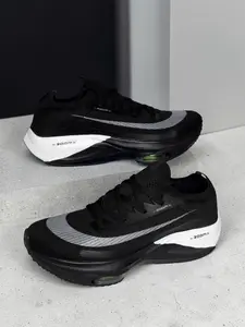 Men's full-length ZoomX air cushion running shoes, lightweight and responsive, designed for professional running and daily training, ideal for outdoor sports and casual wear.