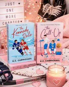 On Thin Ice 2-Book Paperback Set by K.C. Carmichael – The Kennedy Rule & The Call-Up MM Hockey Romance Bundle