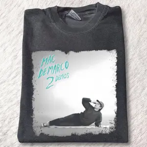 Retro Mac DeMarco 2 Graphic Tee - Mac Demarco Casual Merch - Album Cover Tee - Printed Graphic Tee For Gift - Music Shirt - Top Menswear Womenswear Streetwear