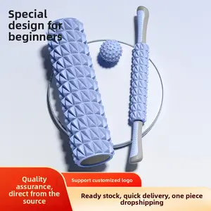 Yoga shaft Hollow roller Massager Yoga supplies Pilates column Muscle relaxation Foam shaft Roller Portable