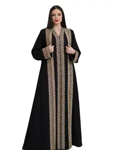 قفطان نسائي فاخر بتطريز ملكي أنيق – مناسب للمناسبات الخاصة -Luxury Women’s Caftan with Elegant Royal Embroidery – Special Occasion Wear