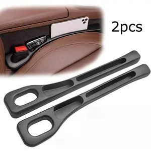 Universal Car Seat Gap Filler Organizer, Suv Specific Anti-Drop Protector, Side Gap Tray with Storage Bag, Prevents Items From Falling