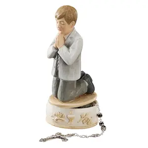 Remembrance 6" First Communion Keepsake Box - Boy