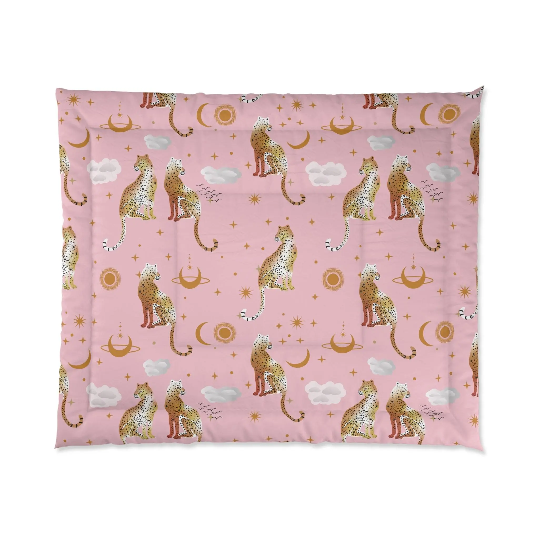 Pink Leopard Pair Comforter Pink Leopard Pair Comforter