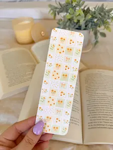 Sunflower Patchwork Bookmark | Floral Bookmark, Cute Bookish Gift, Aesthetic Bookmark, Reader Gift | Sunflower Patches