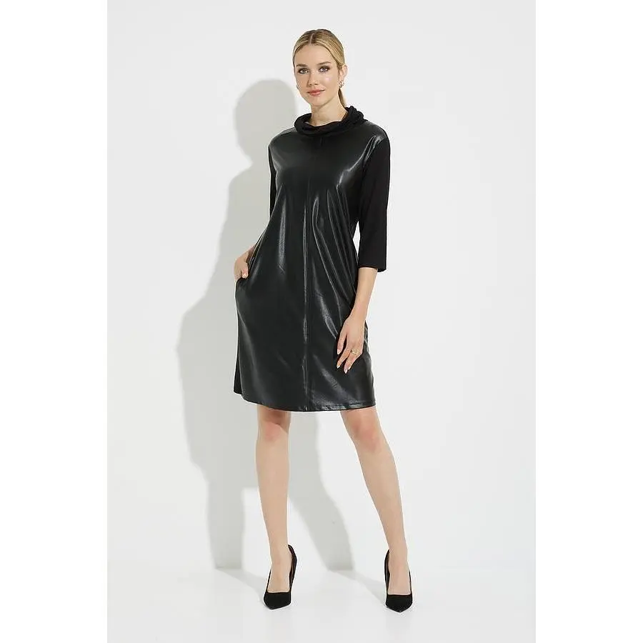 Joseph Ribkoff Leatherette Dress
